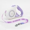 Retractable Dog Nylon Leash With LED Light