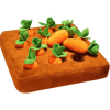 Plush Vegetable Garden With Pluckable Carrot Toys & More!