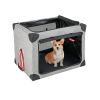 Folding Dog Crate W/ Collapsible Carry Case