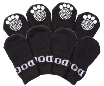 Dog Socks W/ Rubberized Soles (size: small)