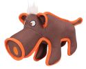 Plush Reinforce Stitched Dura-Chew Elephant Dog Toy