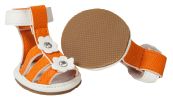 Pet Life  'Buckle Supportive' Dog Sandals ,Set Of 4