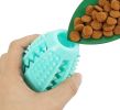 Dual-Rope Between: Football Treat Dispensier Dog Toy & Suction Cup