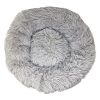 Pet Life, Plush and Soft, 'Nestler' Rounded Dog Bed