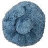 Pet Life, Plush and Soft, 'Nestler' Rounded Dog Bed