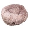 Pet Life, Plush and Soft, 'Nestler' Rounded Dog Bed