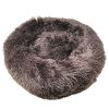 Pet Life, Plush and Soft, 'Nestler' Rounded Dog Bed