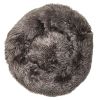 Pet Life, Plush and Soft, 'Nestler' Rounded Dog Bed