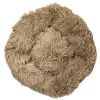 Pet Life, Plush and Soft, 'Nestler' Rounded Dog Bed