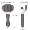 Stainless Steel Needle Comb, Hair Removal Dog Brush