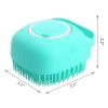 2 in1 Grooming Soap Dispenser Brush for Dogs