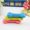 Durable Spiked Chewing Milky Scented Flat Bones Toy