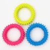 Durable, Colorful Round Spiky Chew Dog Toy