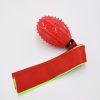 Themoplastic Rubber TPR, Training, Bite-resistant, Sounding Ribbon Dog Ball