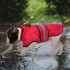 Reflective Waterproof Dog Raincoat Hooded