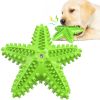 Sea Star Shaped Dog Toothbrush with Sound