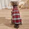 Plaid  Summer Dog Shirt