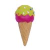 Ice Cream Cone Dog Squeaky Chew Toy