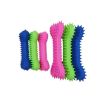 Durable Spiked Chewing Milky Scented Flat Bones Toy