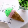 Ice Cream Cone Dog Squeaky Chew Toy