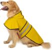 Reflective Waterproof Dog Raincoat Hooded