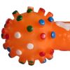 Dotted, Dumbbell Shape, Molar, Squeaky Dog Toy